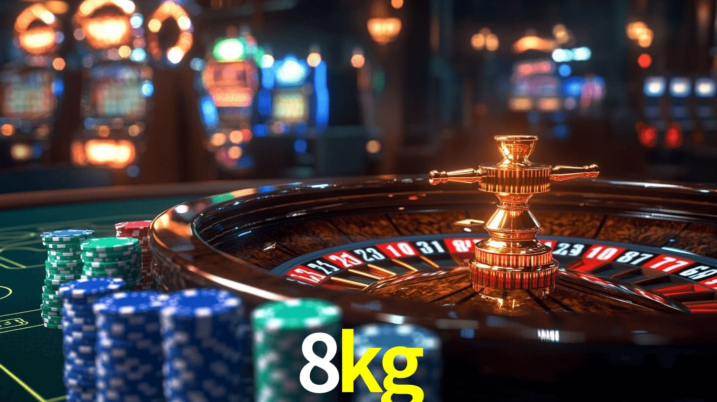 Sinta a adrenalina dos jogos de cassino com 8kg