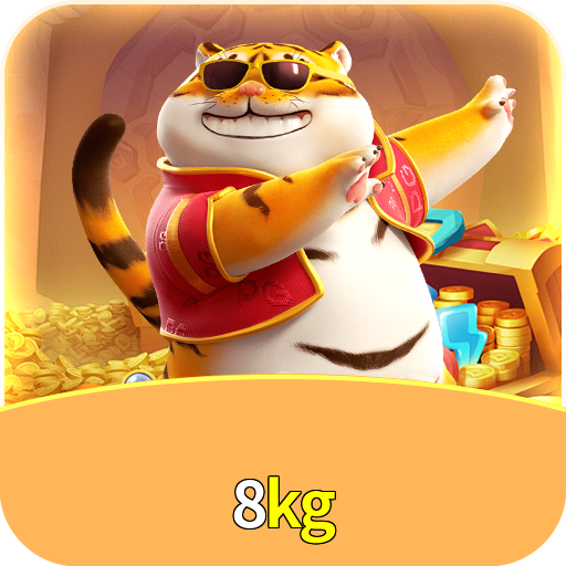 Imagem promocional da 8kg mostrando a plataforma e suas vantagens